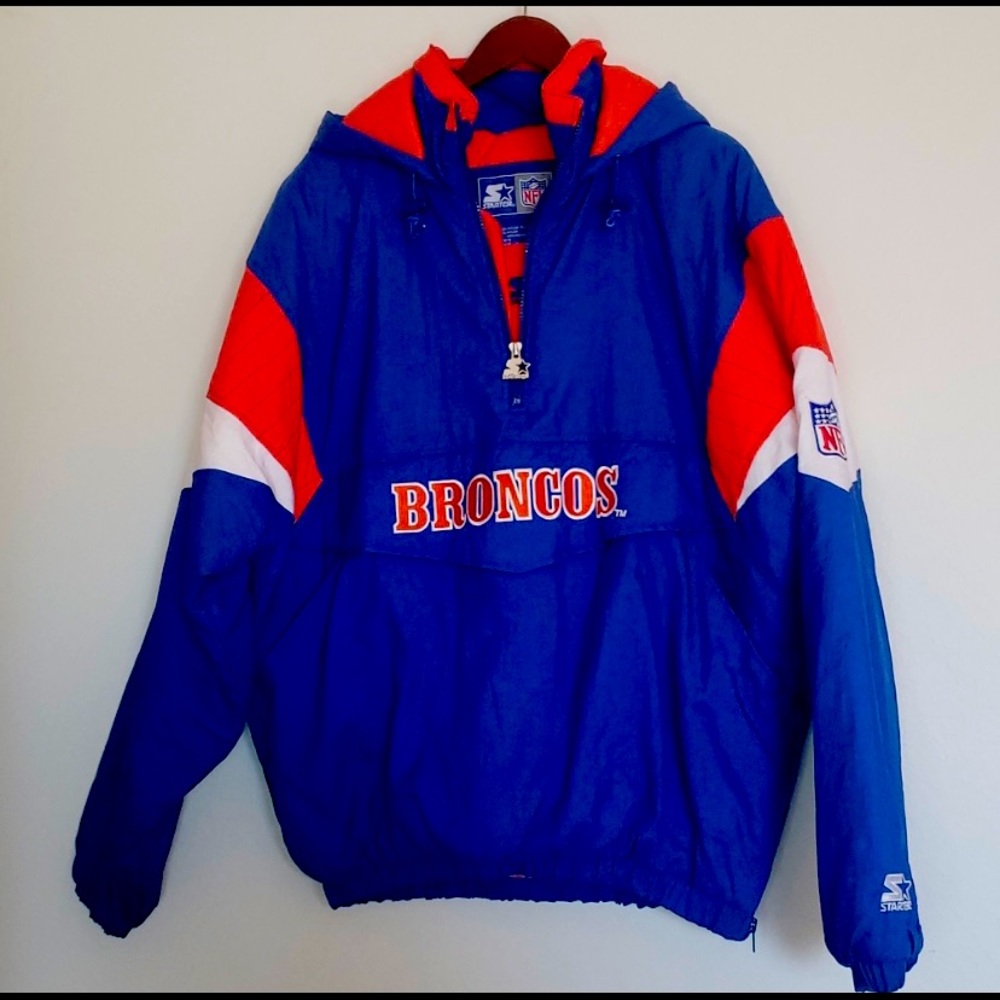 Vintage Broncos Starter Jacket